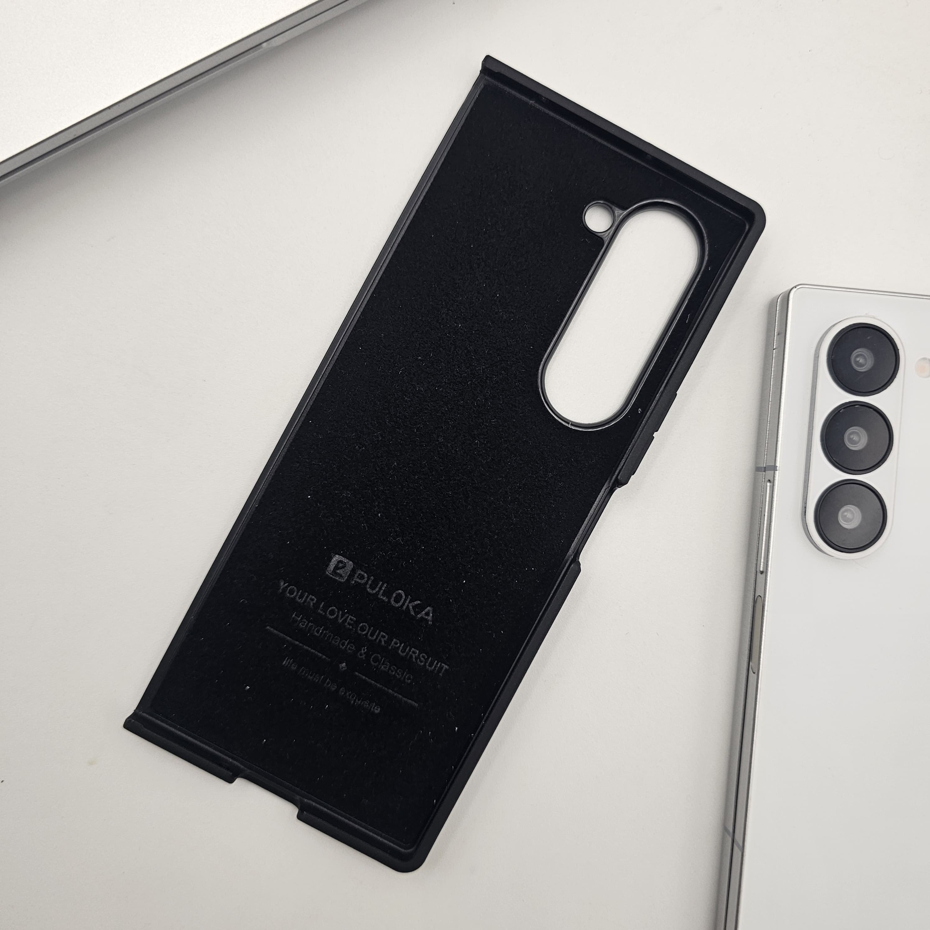 Samsung Galaxy Z Fold 6 PU Leather Stripe Texture Case