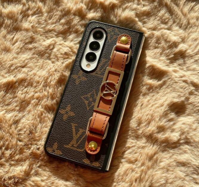 Samsung Galaxy Z Fold 6 Luxury Brand Strap Belt Holder Case