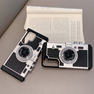Samsung Galaxy S22 Ultra 3D Retro Vintage Camera Case Cover