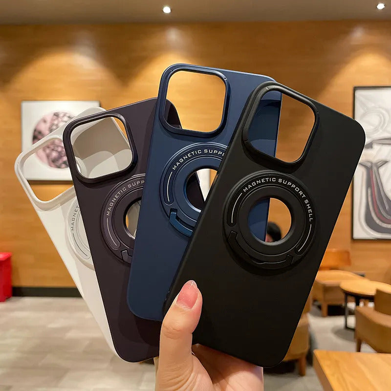 iPhone Magnetic Metal Kickstand MagSafe ShockProof Case Cover Clearance Sale