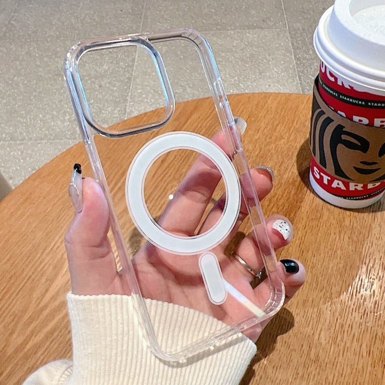 Ultra Clear MagSafe Compatible Hybrid Non-Yellowing Case - iPhone Clearance
