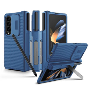 Nillkin CamShield Pro Full Set Case Cover for Samsung Z Fold 4 Blue Clearance Sale