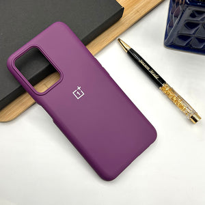 OnePlus Liquid Silicone Case Cover Purple
