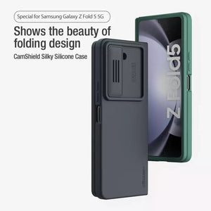 Samsung Galaxy Z Fold 5 Nillkin CamShield Silky Silicone Case Cover