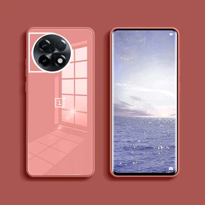 OnePlus Frosted Glass Case With Camera Protection