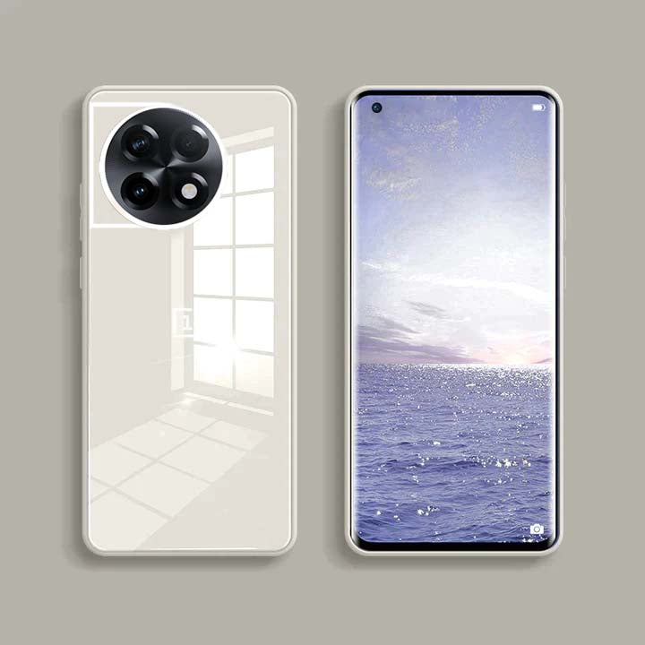 OnePlus Frosted Glass Case With Camera Protection