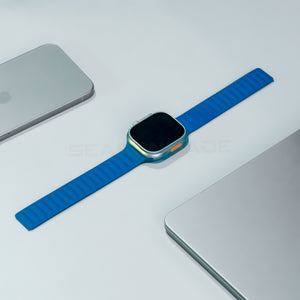 Apple Watch Premium Silicone Magnetic Band Series 4 5 6 7 8 9 SE SE 2 Ultra Ultra 2