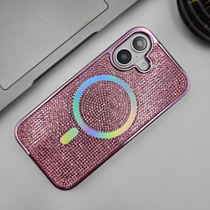 iPhone Rhinestone Diamond Bling Glitter Case With Magsafe