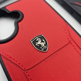 iPhone 16 Series FR Stitched PU Leather Case Cover