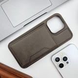 iPhone Leather Detachable Magnetic Wallet Card Holder Case