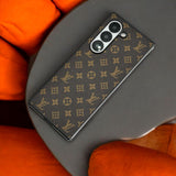 Luxury Brand PU Leather Case for Samsung Galaxy Z Fold 6 | Designer Protective Cover