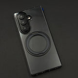 Premium Transparent Case with 360° Rotating Kickstand for Samsung Galaxy Z Fold 7 | No-Yellowing | Sleek Fit