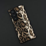 Leopard Print PU Leather Case for Samsung Galaxy Z Fold 7 | MagSafe Compatible | Bold Feel | Stylish Protection