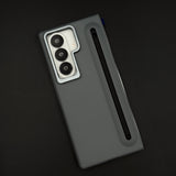 Matte Case with Pen Slot & Front Screen Protector for Samsung Galaxy Z Fold 6
