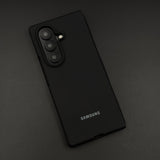 Silicone Case with Silk Feel for Samsung Galaxy Z Fold 6 | Velvet Inner Lining