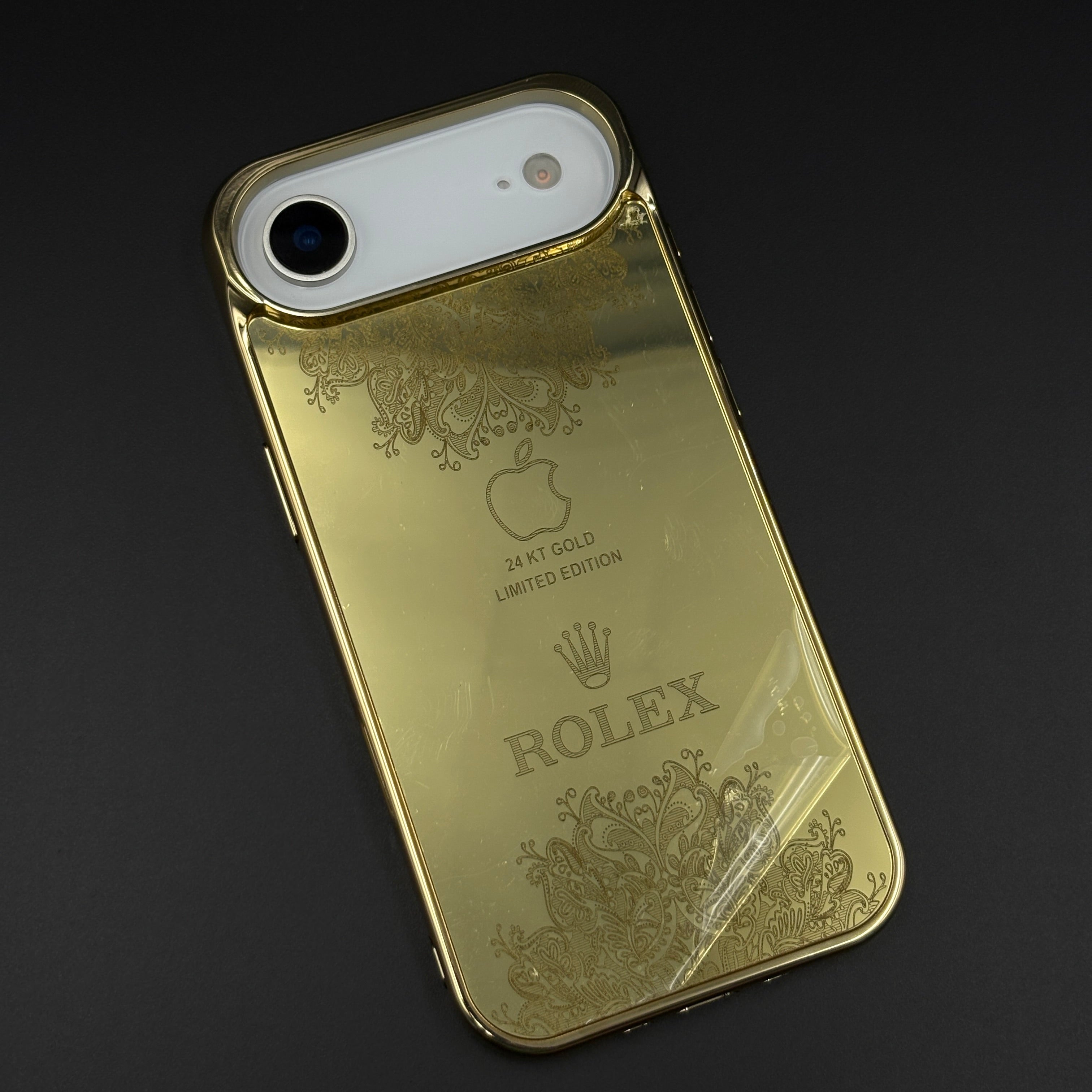 Handcrafted 24K Gold Plated Case for iPhone 17 Air | Luxury Limited Ed ...
