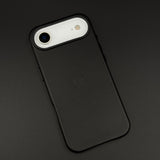 Minimalist Leather Logo Phone Case Cover for iPhone 17 Air | Slim Premium Everyday Protection