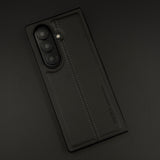Stitched Leather Case for Samsung Galaxy Z Fold 6 | Premium Handcrafted Vintage Edition