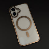 Anti-Yellow Clear MagSafe Phone Case Cover with Camera Bump for iPhone 17