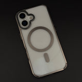 Anti-Yellow Clear MagSafe Phone Case Cover with Camera Bump for iPhone 17