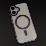 Anti-Yellow Clear MagSafe Phone Case Cover with Camera Bump for iPhone 17