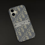 Embroidered Designer Fabric CD Case for iPhone 17 | Sophisticated Slim Cover