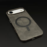 Luxury Leather MagSafe Case for iPhone 17 Air | Camera Lens Protection Back Cover
