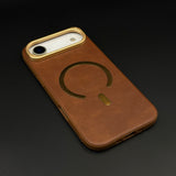 Leather MagSafe Mobile Case Cover for iPhone 17 Air | Slim Protective Back