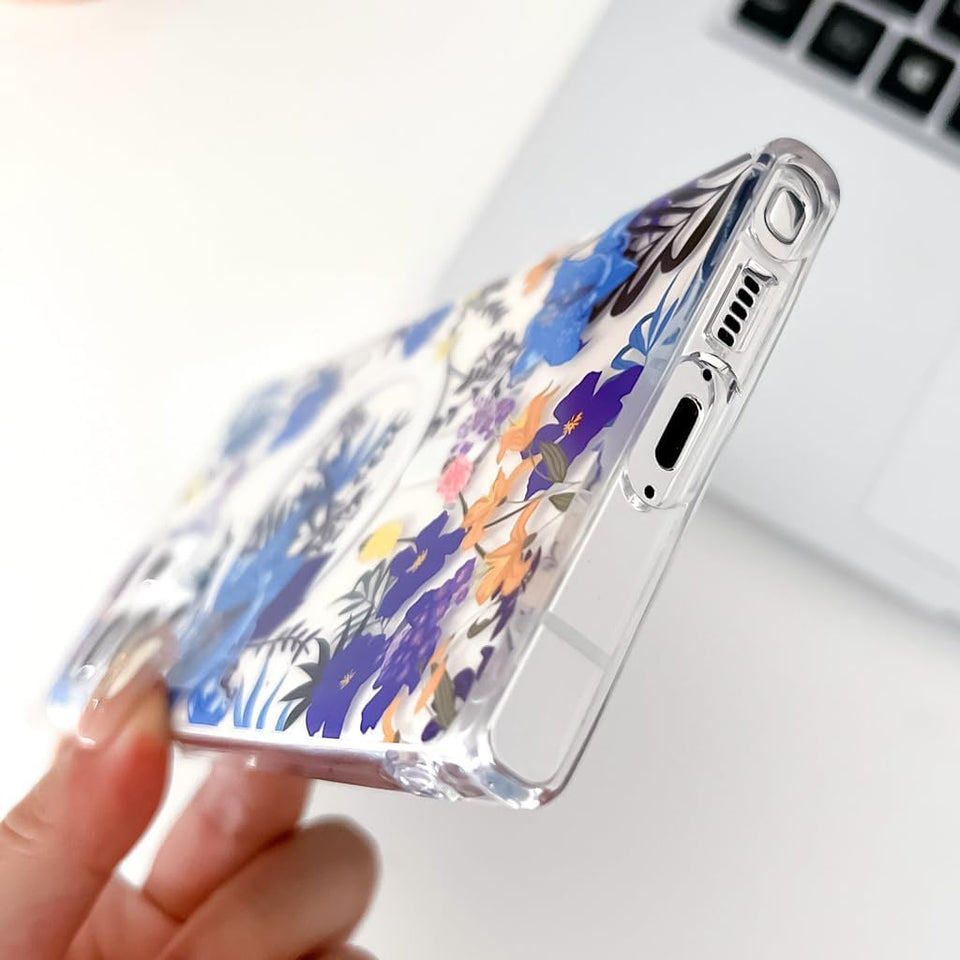 Samsung Galaxy S24 Ultra Vivid Floral Magsafe Case