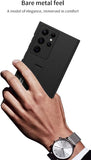 Samsung Galaxy S22 Ultra Frost Kickstand Camera Protection Case Cover