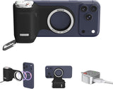 MagSafe Camera Grip for iPhone – Bluetooth Remote Shutter, Camera Handle, Ring Light | All iPhone Models