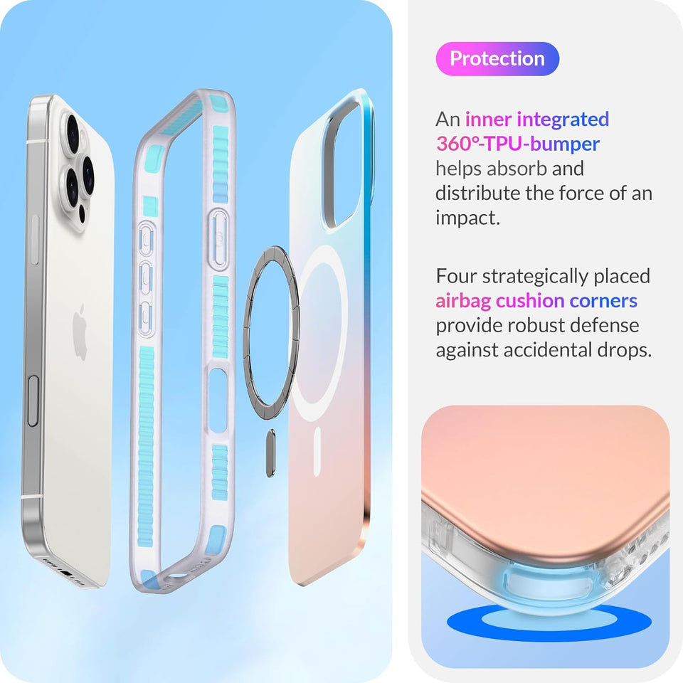 iPhone Fluorescent Iridescent Translucent Color Changing Case