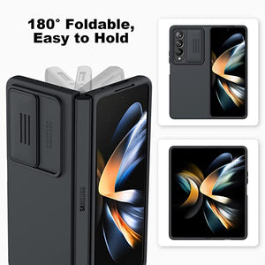 Nillkin Samsung Galaxy Z Fold 3 Camshiled Camera Protection Silicone Case Black