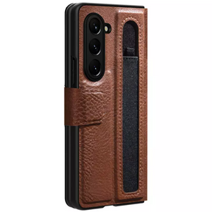 Samsung Galaxy Z Fold 5 Nillkin Aoge Leather Flip Case Cover