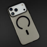Non Yellowing Clear MagSafe Phone Case Cover Metal Camera Bump for iPhone 17 Series | Scratch-Resistant Hybrid