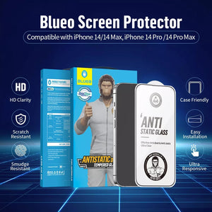 iPhone 15 Series Anti Static Dustproof HD Clear Tempered Glass