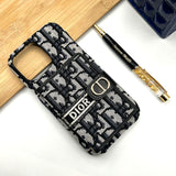 iPhone Luxury Brand CD Wallet Case Cover