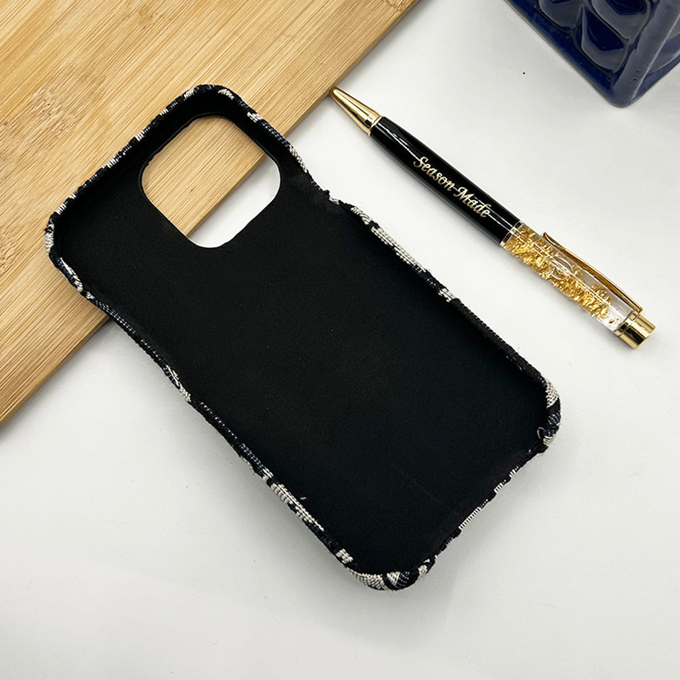 iPhone Luxury Brand CD Wallet Case Cover