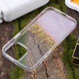iPhone 15 Series TPU Marble Glitter Shimmer Case Cover