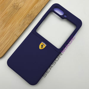 Samsung Galaxy Z Flip 5 FR Sports Car Logo Case Cover