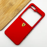 Samsung Galaxy Z Flip 5 FR Sports Car Logo Case Cover