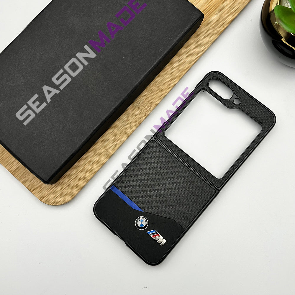Samsung Galaxy Z Flip 5 BMW Performance Carbon Case Cover