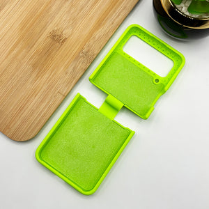 Samsung Galaxy Z Flip 4 Silk Feel Neon Silicone Case Cover