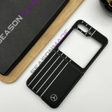 Samsung Galaxy Z Flip 5 Mercedes Stripe Design Case Cover