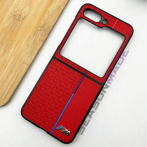 Samsung Galaxy Z Flip 5 BMW Red Dual Shade Case Cover Clearance Sale