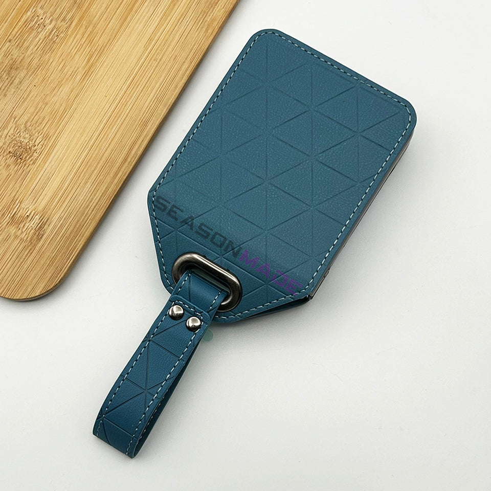 Samsung Galaxy Z Flip 5 Stitched Leather With Screen Protector Case Cover