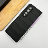 Samsung Galaxy Z Fold 4 Matte Finish Horizontal Stripe Design Case Cover