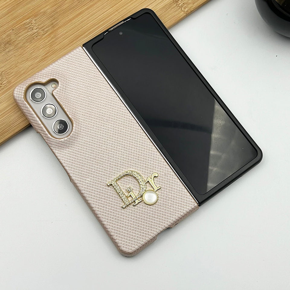 Samsung Galaxy Z Fold 5 CD Pearl Diamond Case Cover