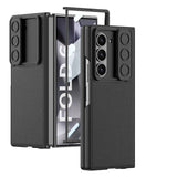 Samsung Galaxy Z Fold 6 Leather Cover With Camera Protective Shutter