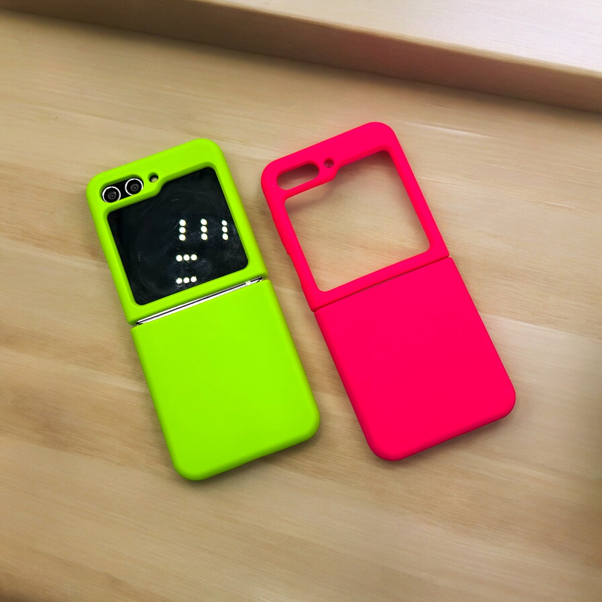 Neon Series Silicone Case for Samsung Galaxy Z Flip 7 FE | Microfiber Lining | Soft Silk Feel